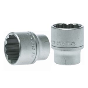 Teng 1/2in Dr. Socket 1-1/8in 12Pnt