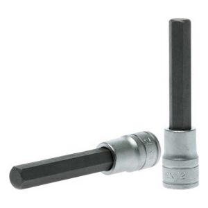 Teng 1/2in Dr. Bit Socket Hex 12mm x 100mm (L)