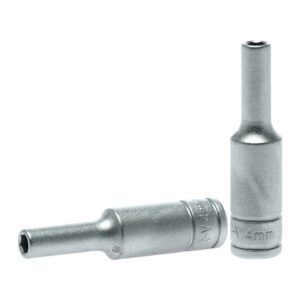 Teng 1/4in Dr. Deep Socket 4mm