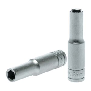 Teng 1/4in Dr. Deep Socket 6mm