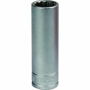 Teng 1/4in Deep Socket 12 Pt Metric 11 mm