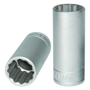 Teng 3/8in Dr. Deep Socket 17mm 12pt