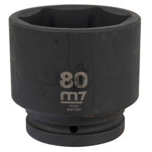 M7 Impact Socket 1in Dr.80mm