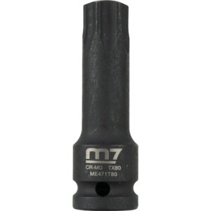 M7 Torx Impact Socket 1/2in Dr. T80