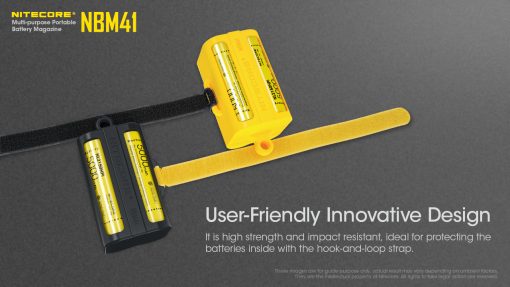 NITECORE NBM41 BATTERY MAGAZINE FOR 21700 / 18650 BATTERIES - Image 6