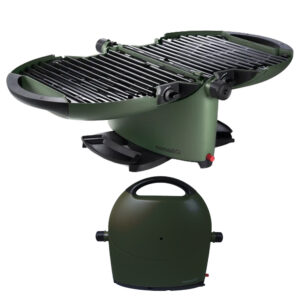 NomadiQ Portable Gas BBQ - Army Green