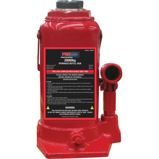 ProEquip 20000kg Standard Bottle Jack (AS/NZS)