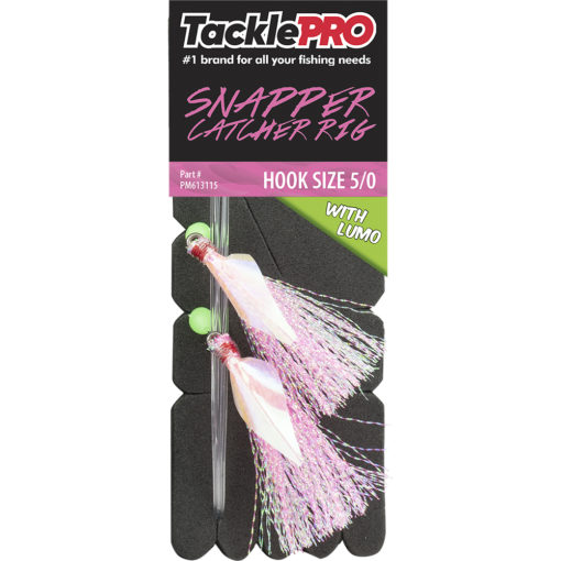 TacklePro Snapper Catcher Pink & Lumo - 5/0