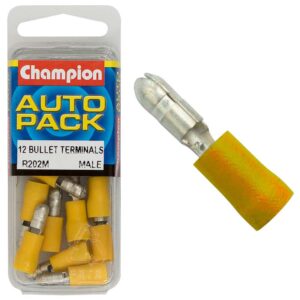 Champion Yellow Bullet Terminal-Male