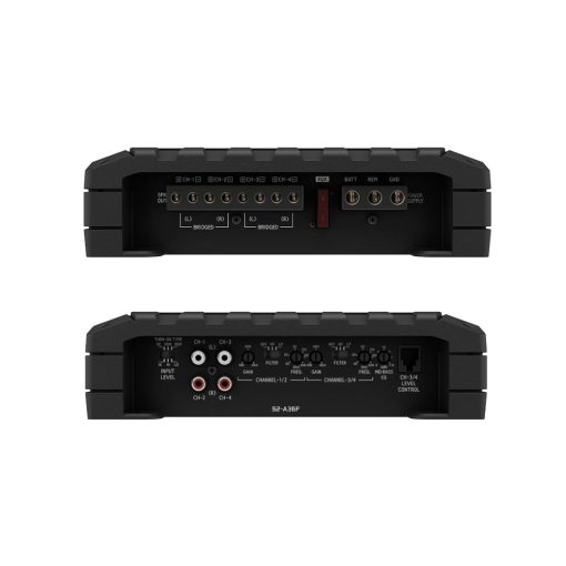 ALPINE TYPE S 4 CH AMP 60W RMS X 4 @ 4OHM / 180W RMS X 2 @ 4OHM BRIDGED (SERIES 2) - Image 2