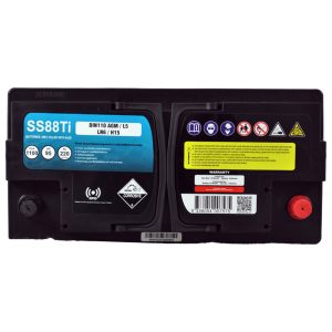 Alternative view of AGM BATTERY STOP START VRLA (AGM) 12V 1100CCA 95AH BY SSB HIGH PERFORMANCE