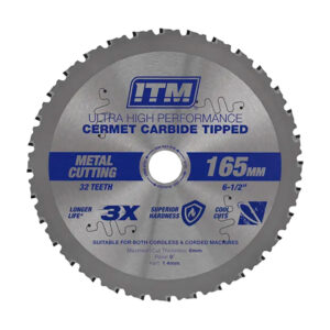 ITM 150mm Metal Cutting Blade Cermet Carbide Tipped 32T