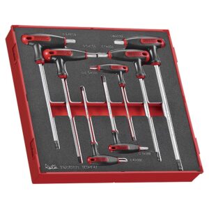 Teng 7pc T-Handle Hex Set 2.5-8mm - TED-Tray
