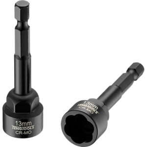 Teng 13mm 1/4in Hex Twist Extractor Cr-Mo