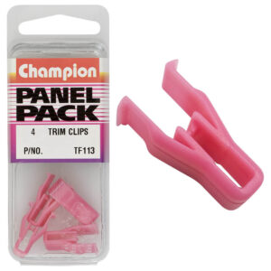 Champion Instrument Panel Clip Pink 4pk