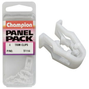 Champion Instrument Panel Clip White 4pk