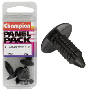 Champion Xmas Tree Clip Black 20mm(L) 17.5mm(HD) 4pk