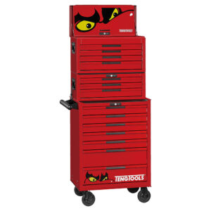 Teng 1034pc Pro35 26in Stack Tool Kit - Red