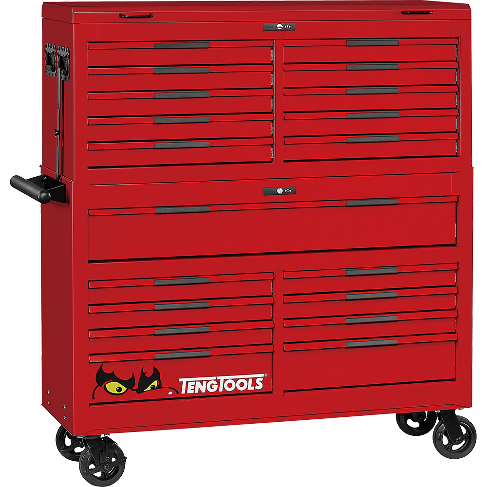 Teng 1133pc Pro35 53in Monster Stack Foam Tool Kit - Red