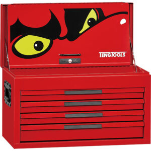 Teng 137pc Pro35 26in Tool Chest Tool Kit - Red
