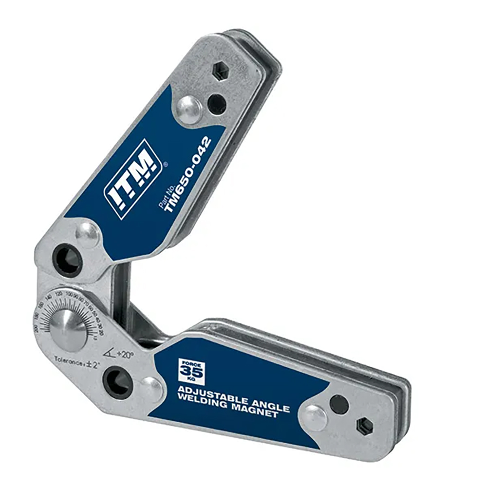 ITM Inside & Outside Adj Angle Welding Magnet 35kgForce 30mm