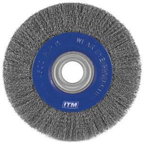 ITM Crimp Wire Wheel Brush Steel 250 x 40mm
