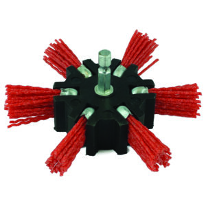 ITM Nylon Spindle Mounted Flapper Wheel 100mm