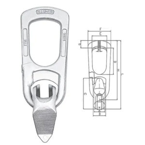 ITM Concrete Lifting Clutch Panel Lifter 20T