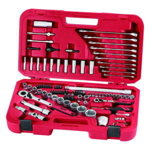 Teng 93pc 1/4 & 1/2in Socket & Accessories Set