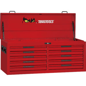Teng Pro35 53in Tool Chest 10 Drawers Red