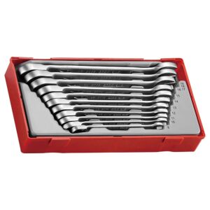 Teng 11pc Rev. Ratchet Comb. Spanner Set 8-19mm - TC-Tray