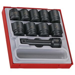 Teng 16pc 3/4in Dr. Imp Skt Set - TTD-Tray 19mm-38mm