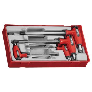 Teng 7pc T-Handle Metric Hex Driver Set (N) - TC-Tray