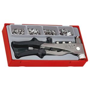 Teng 81pc H/Duty Nut Rivet Set w/ Nutserts - TC-Tray