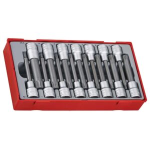 Teng 15pc 1/2in Dr. RIL/SPL Bits Skt Set - TC-Tray
