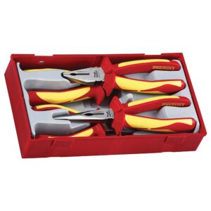 Teng 4pc Insulated Plier Set - TC-Tray