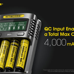 Alternative view of NITECORE INTELLIGENT BATTERY CHARGER USB FOUR SLOT SUPERB CHARGER