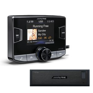 ALPINE HEAD UNIT ADD-IN DSP HI-RES AUDIO AM/FM DIGITAL MEDIA RECEIVER WITH BLUETOOTH