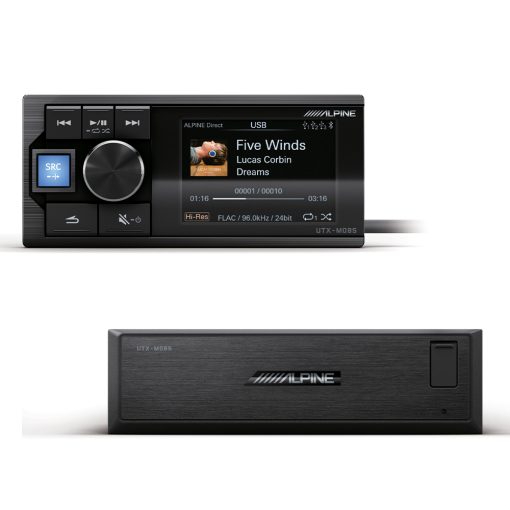 ALPINE HEAD UNIT ADD-IN DSP HI-RES AUDIO DIGITAL MEDIA PLAYER WITH ...