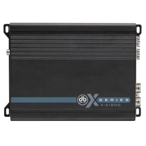 DB DRIVE AMP X-SERIES MONO CLASS D RMS 600W X 1 @ 1OHM / 300W X 1 @ 2 OHM